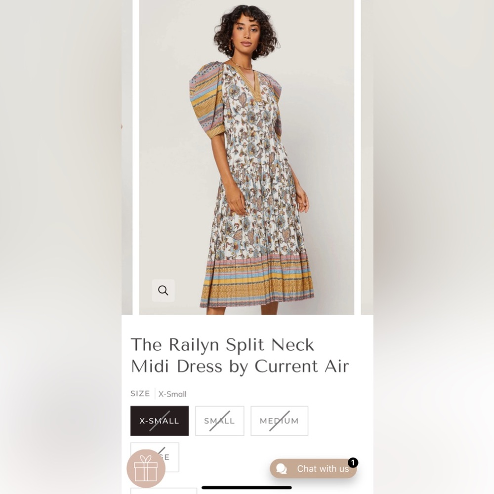 Current air dress size L